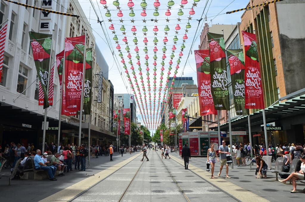 Bourke St Mall | Snappy Tours